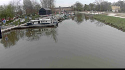 Přístav Veselí nad Moravou na Baťově kanále