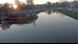 Přístav Veselí nad Moravou na Baťově kanále