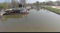 Přístav Veselí nad Moravou na Baťově kanále