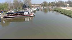 Přístav Veselí nad Moravou na Baťově kanále