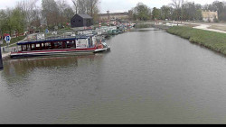 Přístav Veselí nad Moravou na Baťově kanále