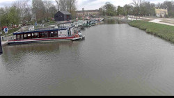 Přístav Veselí nad Moravou na Baťově kanále