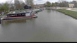 Přístav Veselí nad Moravou na Baťově kanále