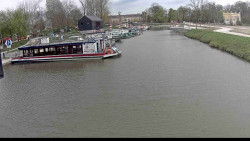 Přístav Veselí nad Moravou na Baťově kanále