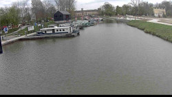 Přístav Veselí nad Moravou na Baťově kanále