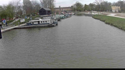 Přístav Veselí nad Moravou na Baťově kanále