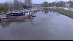 Přístav Veselí nad Moravou na Baťově kanále