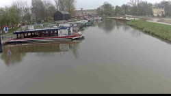 Přístav Veselí nad Moravou na Baťově kanále