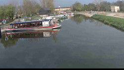 Přístav Veselí nad Moravou na Baťově kanále