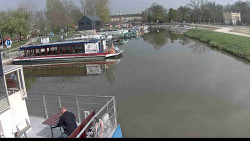 Přístav Veselí nad Moravou na Baťově kanále