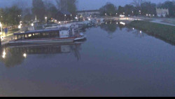 Přístav Veselí nad Moravou na Baťově kanále