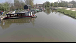 Přístav Veselí nad Moravou na Baťově kanále