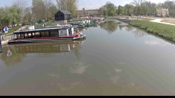 Přístav Veselí nad Moravou na Baťově kanále