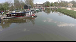 Přístav Veselí nad Moravou na Baťově kanále