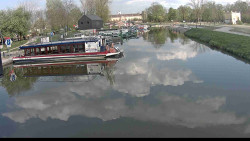 Přístav Veselí nad Moravou na Baťově kanále