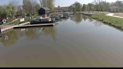 Přístav Veselí nad Moravou na Baťově kanále