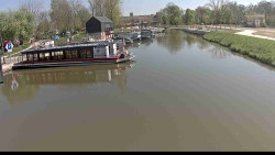 Přístav Veselí nad Moravou na Baťově kanále