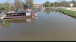 Přístav Veselí nad Moravou na Baťově kanále