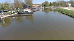 Přístav Veselí nad Moravou na Baťově kanále