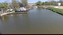 Přístav Veselí nad Moravou na Baťově kanále