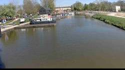 Přístav Veselí nad Moravou na Baťově kanále