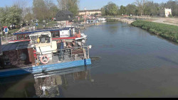 Přístav Veselí nad Moravou na Baťově kanále