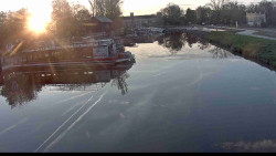 Přístav Veselí nad Moravou na Baťově kanále