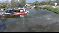 Přístav Veselí nad Moravou na Baťově kanále