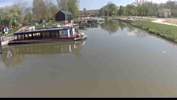 Přístav Veselí nad Moravou na Baťově kanále