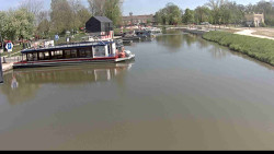 Přístav Veselí nad Moravou na Baťově kanále