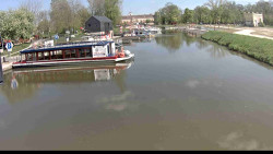 Přístav Veselí nad Moravou na Baťově kanále