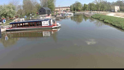 Přístav Veselí nad Moravou na Baťově kanále