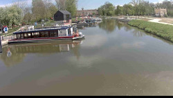 Přístav Veselí nad Moravou na Baťově kanále