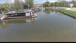 Přístav Veselí nad Moravou na Baťově kanále