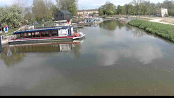 Přístav Veselí nad Moravou na Baťově kanále