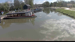 Přístav Veselí nad Moravou na Baťově kanále