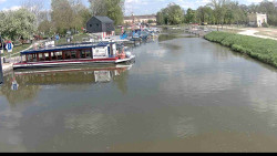 Přístav Veselí nad Moravou na Baťově kanále