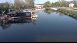 Přístav Veselí nad Moravou na Baťově kanále