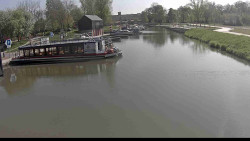 Přístav Veselí nad Moravou na Baťově kanále