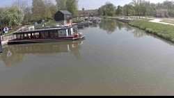 Přístav Veselí nad Moravou na Baťově kanále