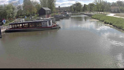 Přístav Veselí nad Moravou na Baťově kanále