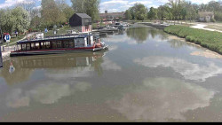 Přístav Veselí nad Moravou na Baťově kanále