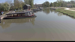 Přístav Veselí nad Moravou na Baťově kanále