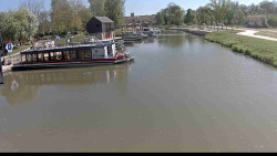 Přístav Veselí nad Moravou na Baťově kanále