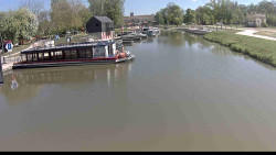 Přístav Veselí nad Moravou na Baťově kanále