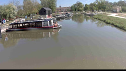 Přístav Veselí nad Moravou na Baťově kanále