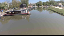 Přístav Veselí nad Moravou na Baťově kanále