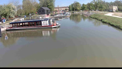 Přístav Veselí nad Moravou na Baťově kanále