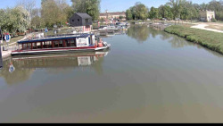 Přístav Veselí nad Moravou na Baťově kanále