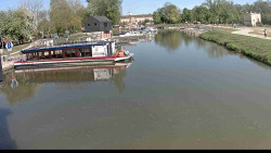 Přístav Veselí nad Moravou na Baťově kanále